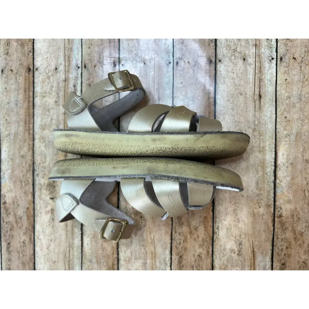 Salt-water Sun San Swimmer Gold Size 10